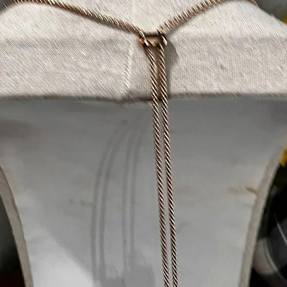 NWT Kendra ScottĀ Scottie Hi Low Adjustable Rose GoldāScottieāNecklaceā#KSNK - Picture 7 of 10